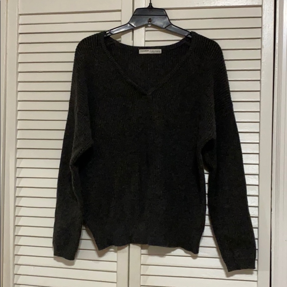 Pull&Bear Gray Sweater